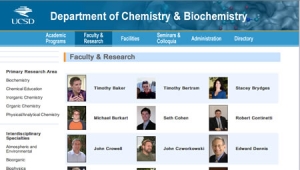 Department of Chemistry